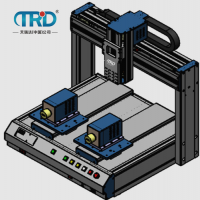三軸雙平臺自動點膠機(jī)