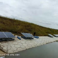 太陽能噴泉曝氣機