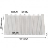 電子散熱器 寬120mm高7mm