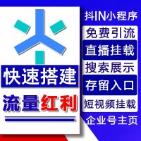 抖IN小程序快速搭建，抖IN全新流量入口,搶占流量紅利