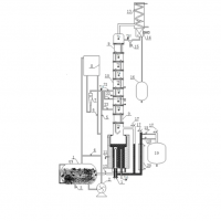 萃取塔 轉(zhuǎn)盤(pán)萃取塔分子蒸餾儀 實(shí)驗(yàn)室精餾塔回流比控制器