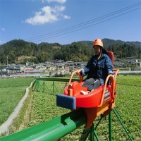 無動力單軌滑車型號 山地軌道觀光車 無縫鋼管焊接 堅實牢固